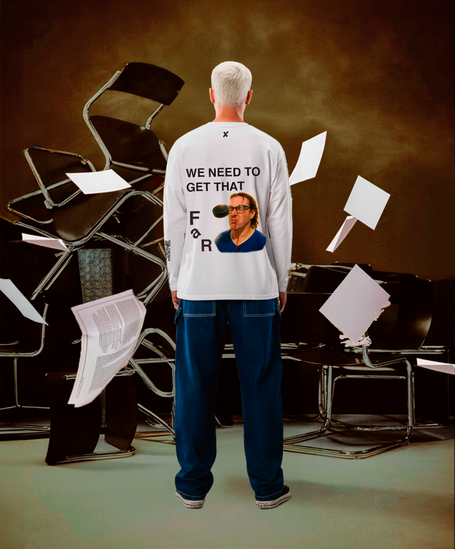 "ACHIEVE FAILURE" LONG SLEEVE TEE